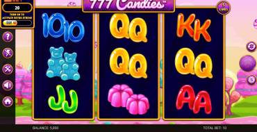 777 Candies: Spielautomat