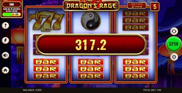 777 – Dragon’s Rage: Gewinne