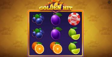 777 Golden Hit: Spielautomat