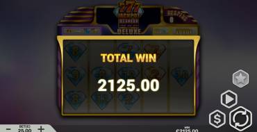 777 Jackpot Diamond Hold and Win Deluxe: Gewinne