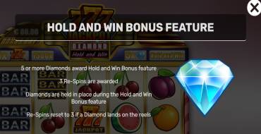 777 Jackpot Diamond Hold and Win: Bonus Spiele