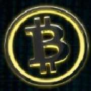Bitcoin Zeichen in CryptoMatrix