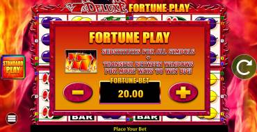 7's Deluxe Fortune Spins: Einzigartige Merkmale