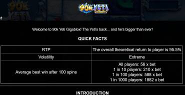 90K Yeti Gigablox: Regeln