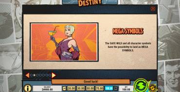 Agent Destiny: Mega-Symbole