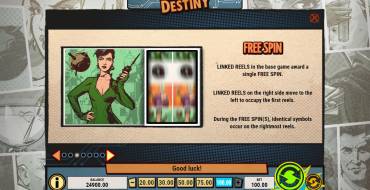 Agent Destiny: Gratis-Spins