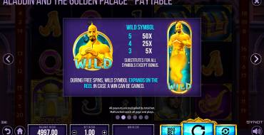Aladdin and the Golden Palace: Einzigartige Merkmale