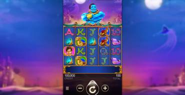 Aladdin’s Lamp: Spielautomat