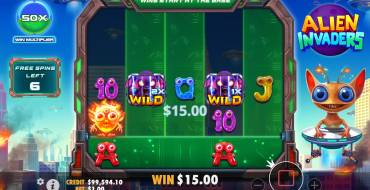 Alien Invaders: Gratis-Spins