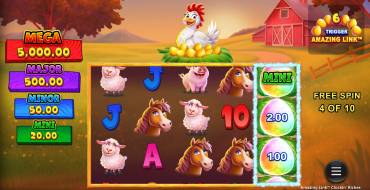 Amazing Link Cluckin' Riches: Gratis-Spins