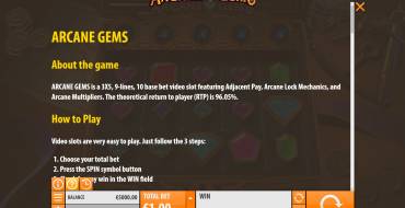 Arcane Gems: Regeln