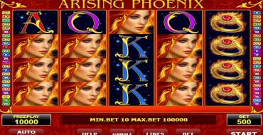 Arising Phoenix: Spielautomat