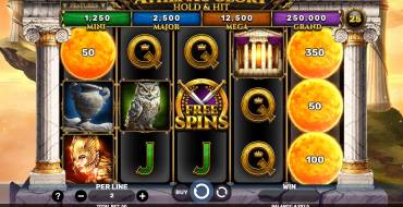 Athena’s Glory – Hold & Hit: Spielautomat