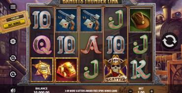 Bandits Thunder Link: Spielautomat