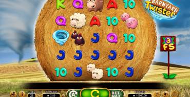 Barnyard Twister: Spielautomat
