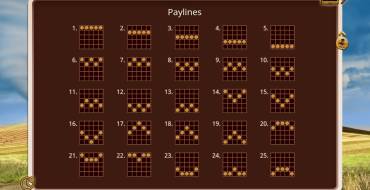 Barnyard Twister: Zeilen