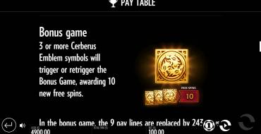Beat the Beast Cerberus’ Inferno: Gratis-Spins