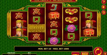 Beauty Warrior: Spielautomat