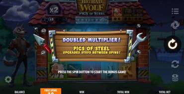 Big Bad Wolf: Pigs of Steel: Gratisdrehs und/oder Neudrehungen