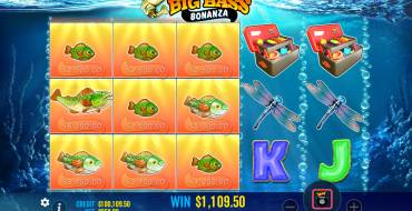 Big Bass Bonanza: Auszahlungstabelle