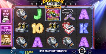 Big Bass Boxing Bonus Round: Spielautomat
