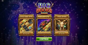 Big Bucks Deluxe: Einzigartige Merkmale
