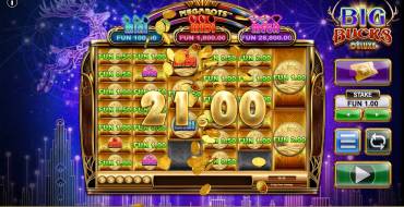 Big Bucks Deluxe: Gewinne