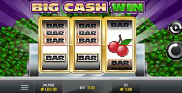 Big Cash Win: Gewinne