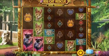 Big Cat Rescue Megaways: Spielautomat