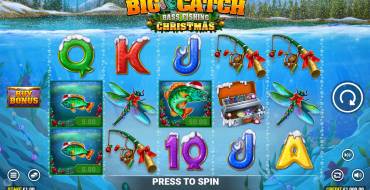 Big Catch Bass Fishing Christmas: Spielautomat