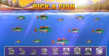 Big Catch Bass Fishing Christmas: Bonus Spiele