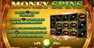 Big Money Frenzy: Gratisdrehs und/oder Neudrehungen