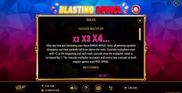 Blasting Rubies: Einzigartige Merkmale