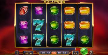 Blazin Bullfrog: Thema
