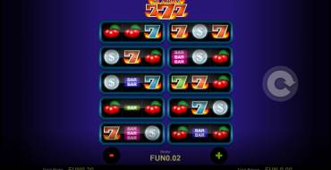Blazing 777: Spielautomat