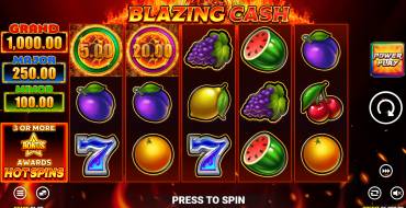 Blazing Cash: Spielautomat