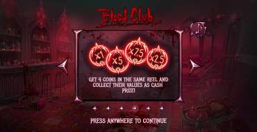 Blood Club: Einzigartige Merkmale