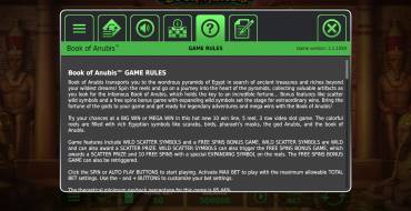 Book of Anubis: Regeln