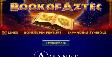 Book of Aztec: Spielautomat