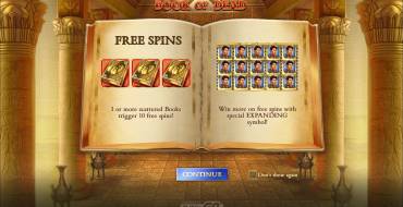Book of Dead: Gegenstand