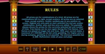 Book of Ra: Die Regeln des Spiels