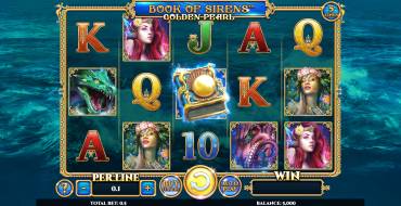 Book of Sirens Golden Pearl: Spielautomat