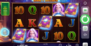 Book of Wizard: Crystal Chance: Spielautomat