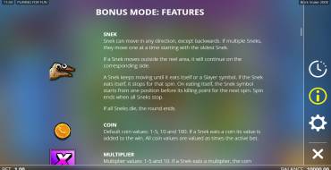 Brick Snake 2000: Bonus Spiele