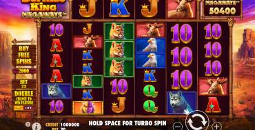 Buffalo King Megaways: Spielautomat