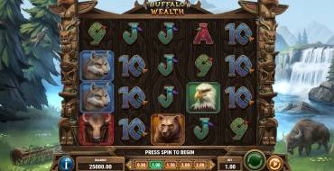 Buffalo of Wealth: Spielautomat