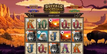 Buffalo Trail Dice: Spielautomat