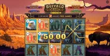 Buffalo Trail Dice: Gewinne