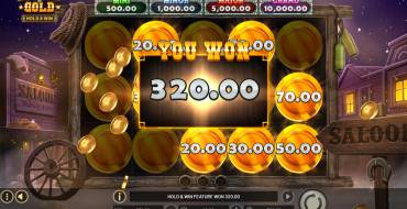 Bullions of Gold: Gewinne