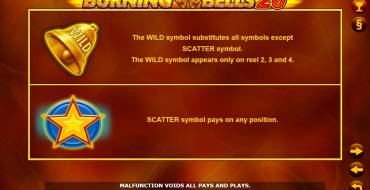 Burning Bells 20: Eigenschaften